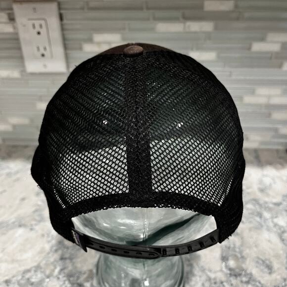 Vintage Patagonia Patch On Front Mesh Back Snap Back Baseball Cap Hat - Picture 3 of 7